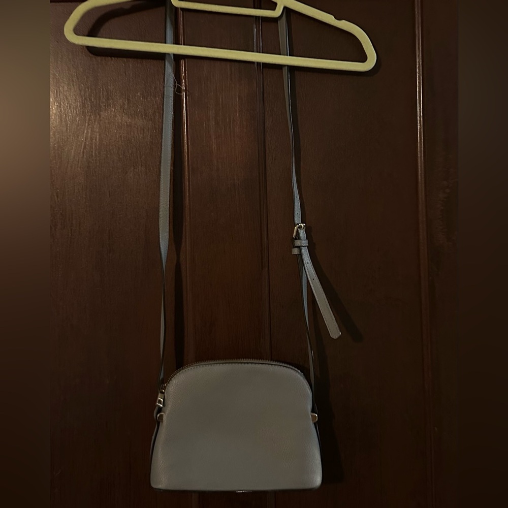 Gray Crossbody Bag